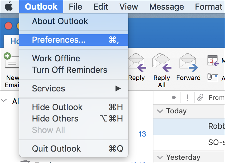 add extensions in outlook for mac